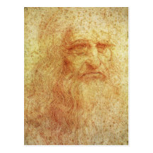 Leonardo Postcard