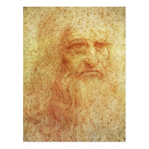 Leonardo Postcard