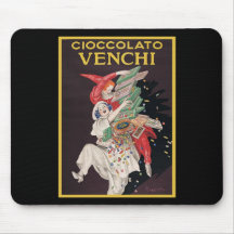 Leonetto Cappiello Cioccolato Venchi Mouse Pad