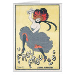 Leonetto Cappiello - Le Frou-Frou 1899 Greeting Cards