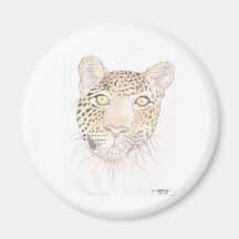 Leopard Fridge Magnet