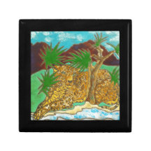 Leopard Keepsake Box