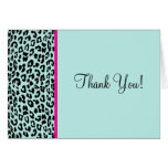 Leopard Print Card