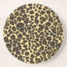 Leopard Print Coasters