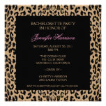 Leopard Print Invitation
