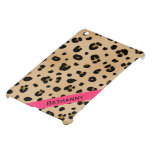 Leopard Print Personalised iPad Mini Case
