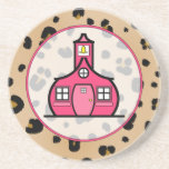 Leopard Print Teacher Coaster