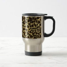 Leopard Print Travel Mug