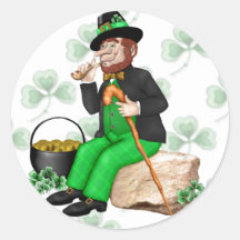 Leprechaun Gold Sticker