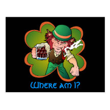 Leprechaun Postcard