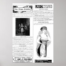 Les Dessous Elegants page print