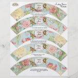 Les Fleurs Peony Rose Tulip Floral Flowers Wedding Flyer