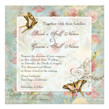 Les Fleurs Peony Rose Tulip Floral Flowers Wedding Announcements