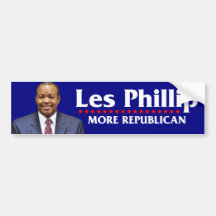 Les Phillip - Congress - 5th District Bumper Stickers