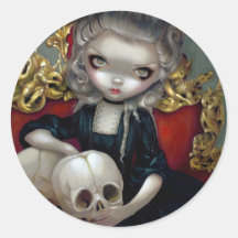 "Les Vampires: Les Crânes" Sticker
