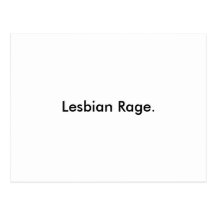 Lesbian Rage. Post Cards
