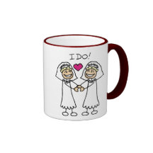 Lesbian Wedding Favours Coffee Mugs