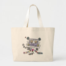 Lesbian Wedding Just Married Totebag