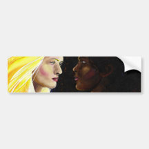 Lesbians in Space Bumper Sticker