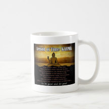 Lessons of Time_Karma Coffee Mugs