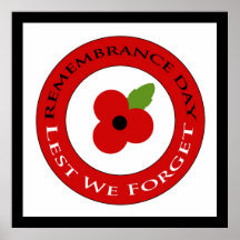 Lest we forget - Poster