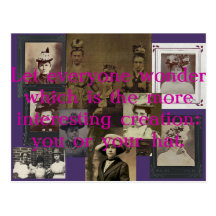 Let Everyone Wonder Postcard