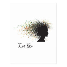 Let Go Yoga Gift Post Card