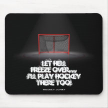 LET HELL FREEZE OVER MOUSE PAD