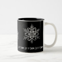 Let it Snow, Let it Snow, Let it Snow Customised Coffee Mug