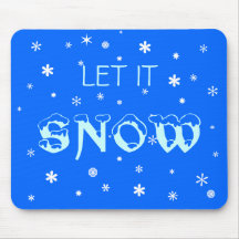 Let It Snow Mousepad