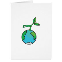 Let the Earth Grow Card