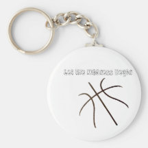 Let the Madness Begin Keychains
