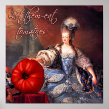 Let Them Eat Tomatoes Semi Fine Art Poster