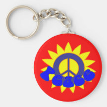 Let There Be Peace Key Chain