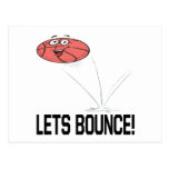 Lets Bounce Postcard
