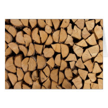 lets chop wood greeting cards