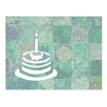Let's Eat Birthday Cake Postcard