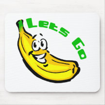 Lets Go Bananas Mousemats