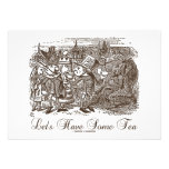 Let's Have Some Tea (Wonderland Alice) Personalised Invitations