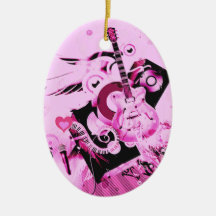 Let's Jam!,Pink_ Ornament