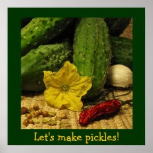 Lets Make Pickles Posters