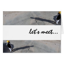 let's meet ... card