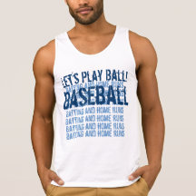 Let's Play Baseball  Batting and Home Runs G203 Shirts