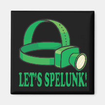 Lets Spelunk Fridge Magnets