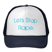 Lets Stop Rape Hat