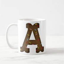 Letter A Coffee Mug