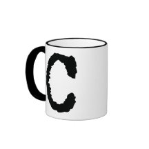 Letter C Coffee Mug
