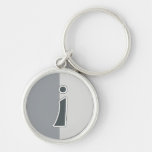 Letter I Keychains