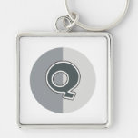 Letter Q Key Chain
