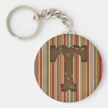 Letter T Key Chain